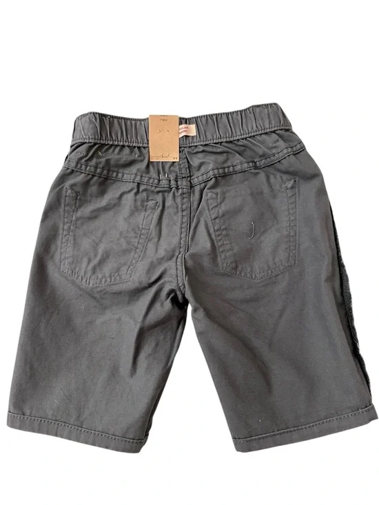 Levi's Boys Size 7 Dark Gray Elastic Waist Shorts with White Mesh Lining NWT - Picture 3 of 6